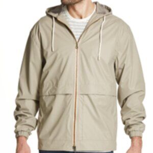 Original Weatherproof Vintage windbreaker rain jacket with hood waterproof